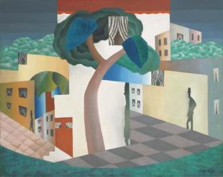 Léopold Survage - L\'homme dans la ville