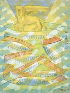 Léopold Survage - Lion de Venise