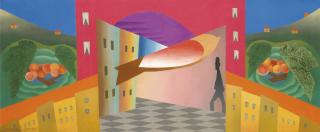 Léopold Survage - L\'Oiseau Sur La Ville