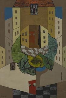 Leopold Survage - Maisons sur la place