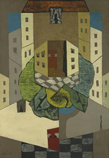 Léopold Survage - Maisons sur la place