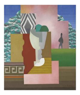 Léopold Survage - Paysage à l\'escalier et à la grecque