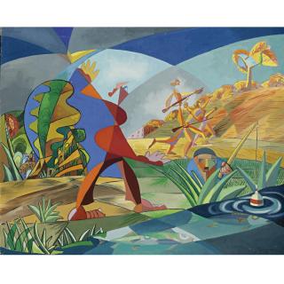 Leopold Survage - Russian Chasse Et Pêche