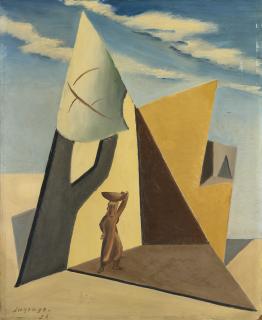 Léopold Survage - Surrealist Landscape