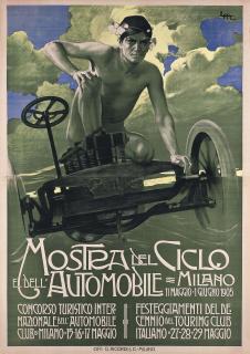 Leopoldo Metlicovitz - Mostra Del Ciclo E Dell\' Automobile
