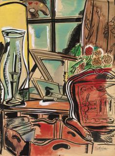 Leroy Leveson Joseph Laurent De Maistre - The artist\'s window