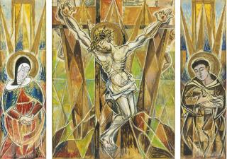 Leroy Leveson Joseph Laurent De Maistre - Triptych (1957)