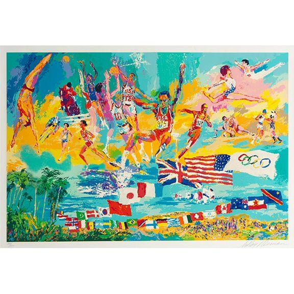 LeRoy Neiman - American Gold