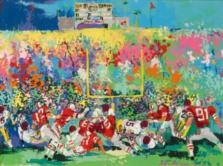 Leroy Neiman - Ohio State Versus The University of Southern California