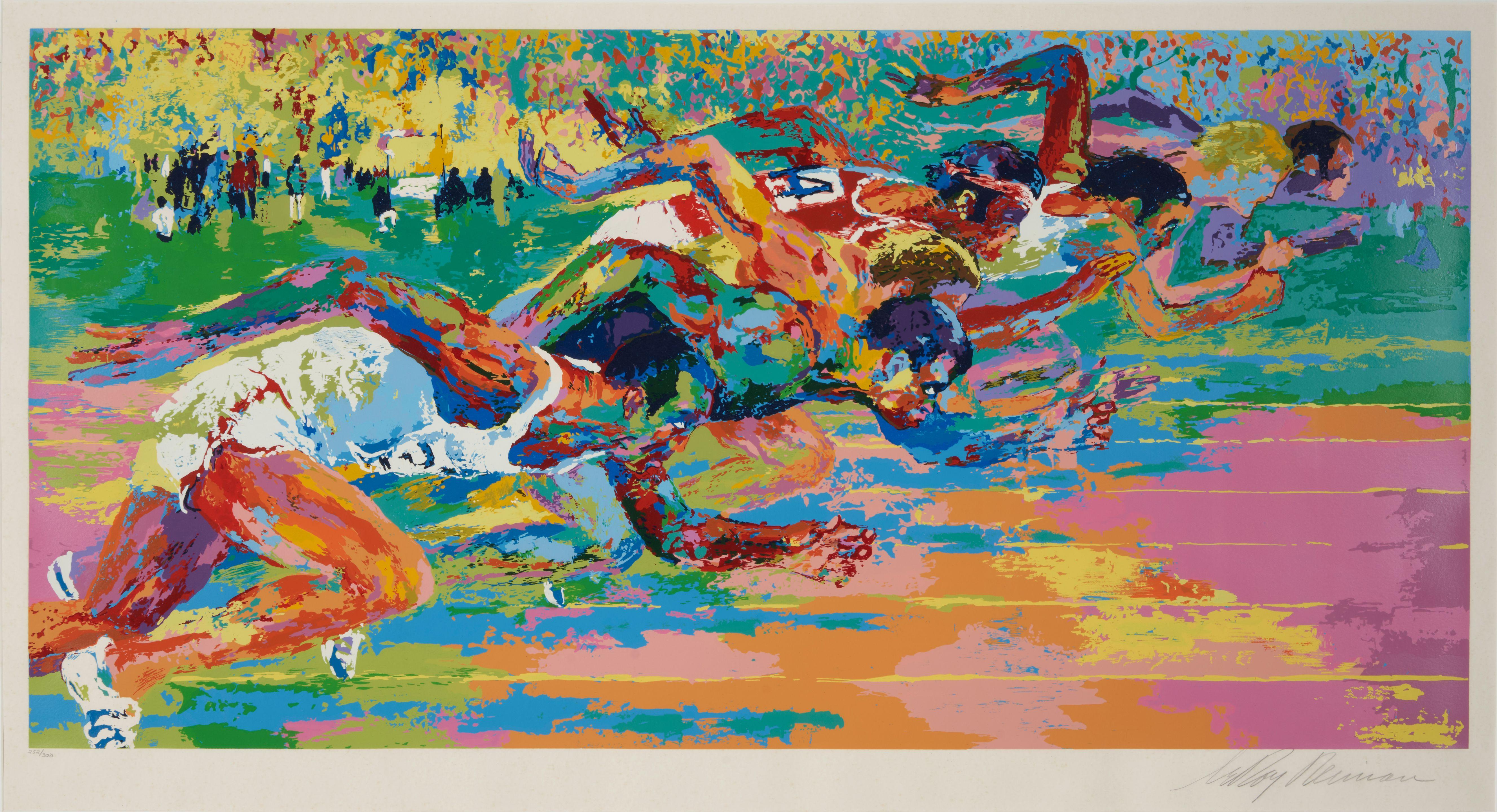LeRoy Neiman - Olympic Track