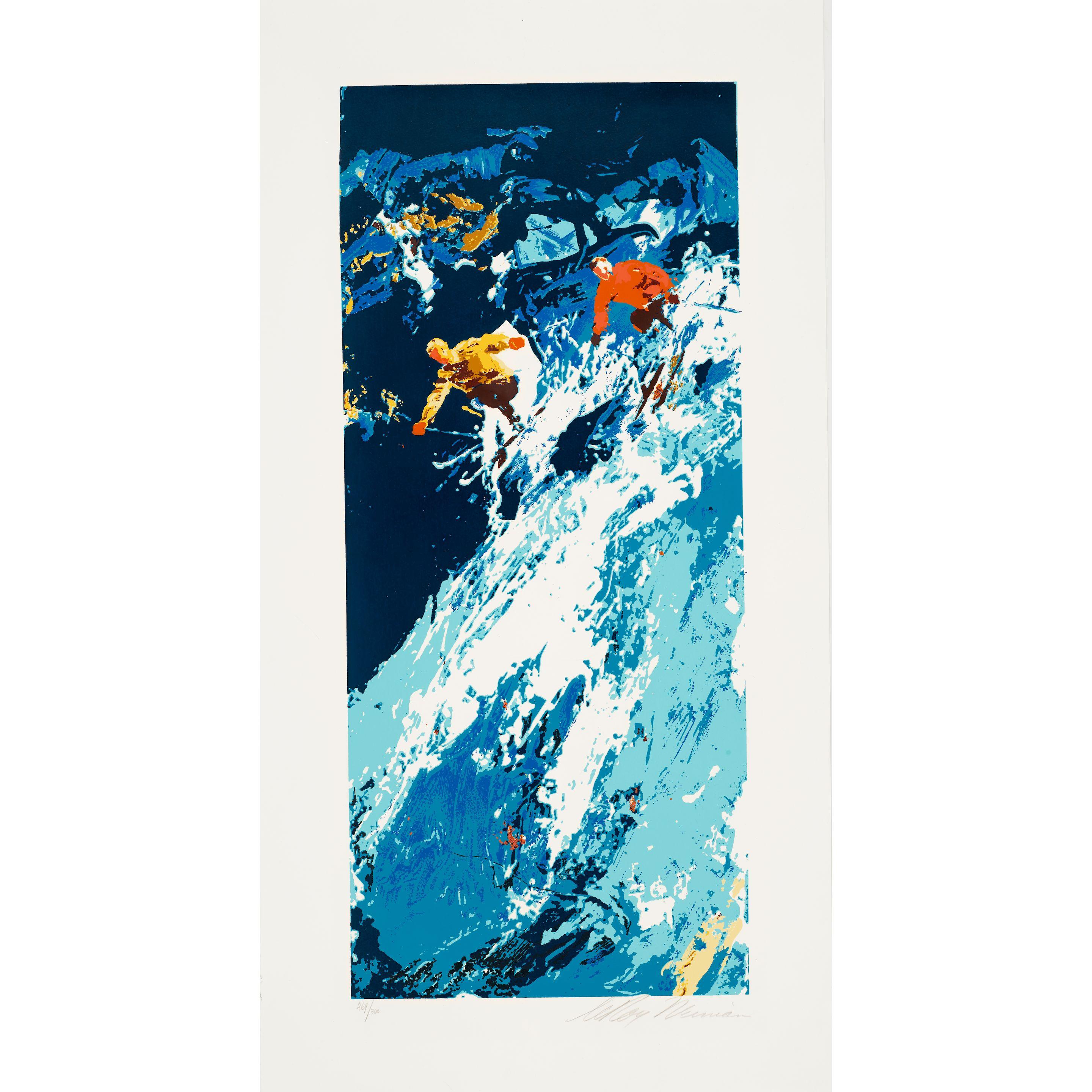 Leroy Neiman - Ski Slope