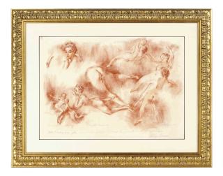 Leroy Neiman - Xviiith Century Nudes After Boucher And Fragonard