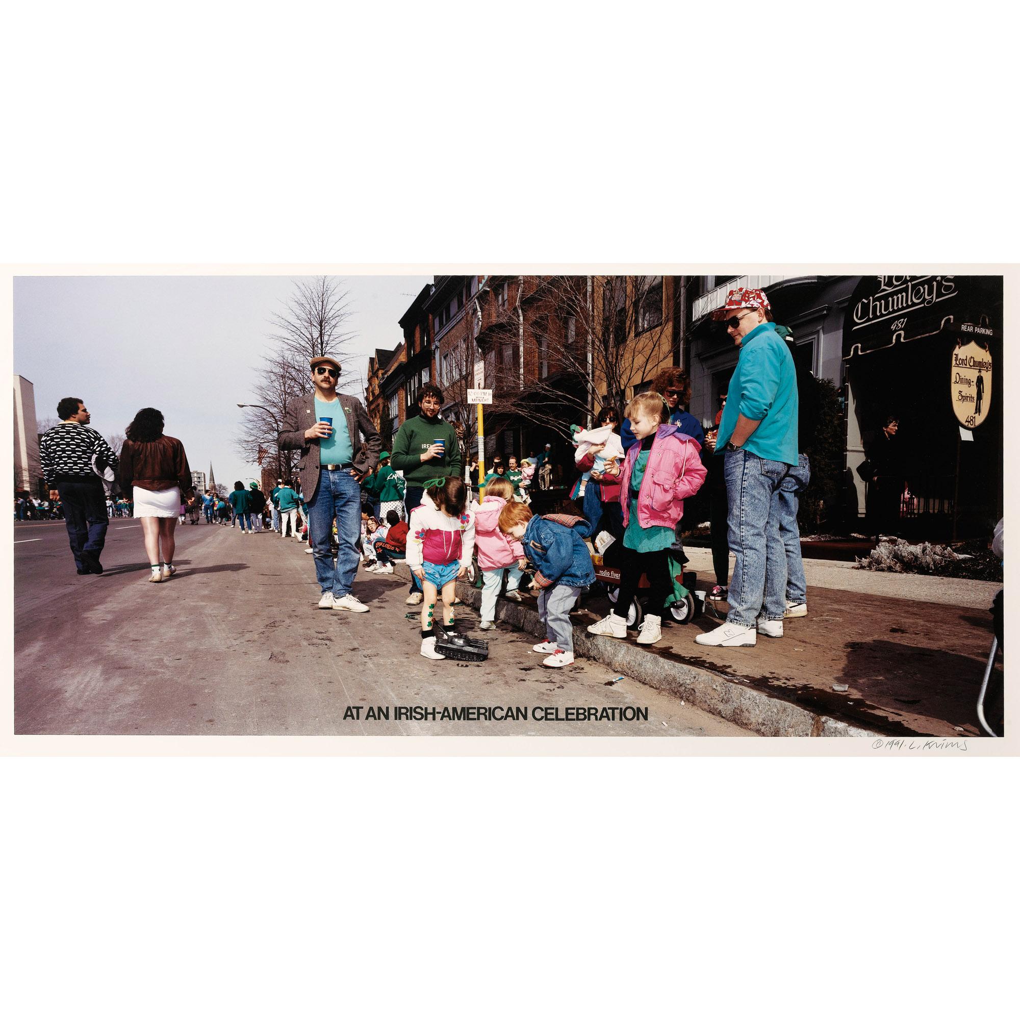 Les Krims - At A Irish-American Celebration, 1991