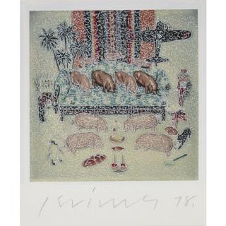 Les Krims - Untitled (Pigs)