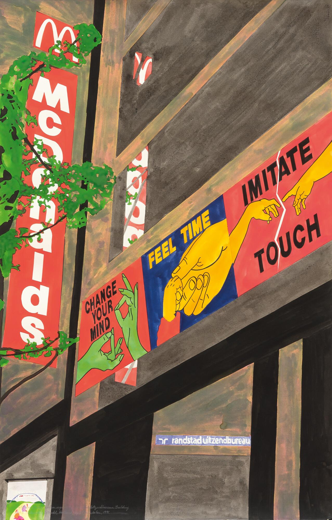 Les Levine - Ohne Titel (Change your mind, feel time, intimate touch)