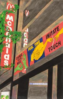 Les Levine - Ohne Titel (Change your mind, feel time, intimate touch)