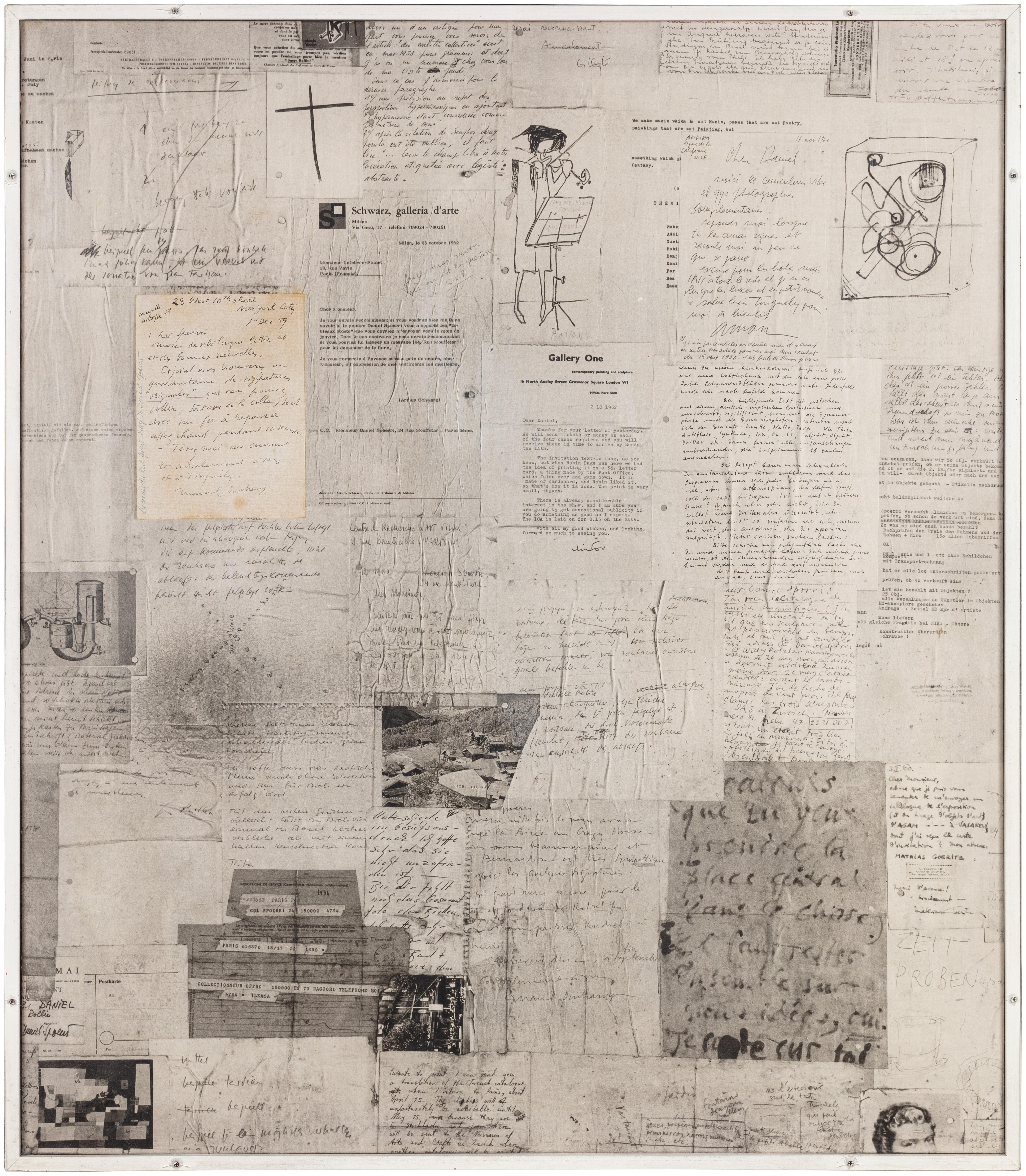 Les Murs du Restaurant Spoerri, Düsseldorf