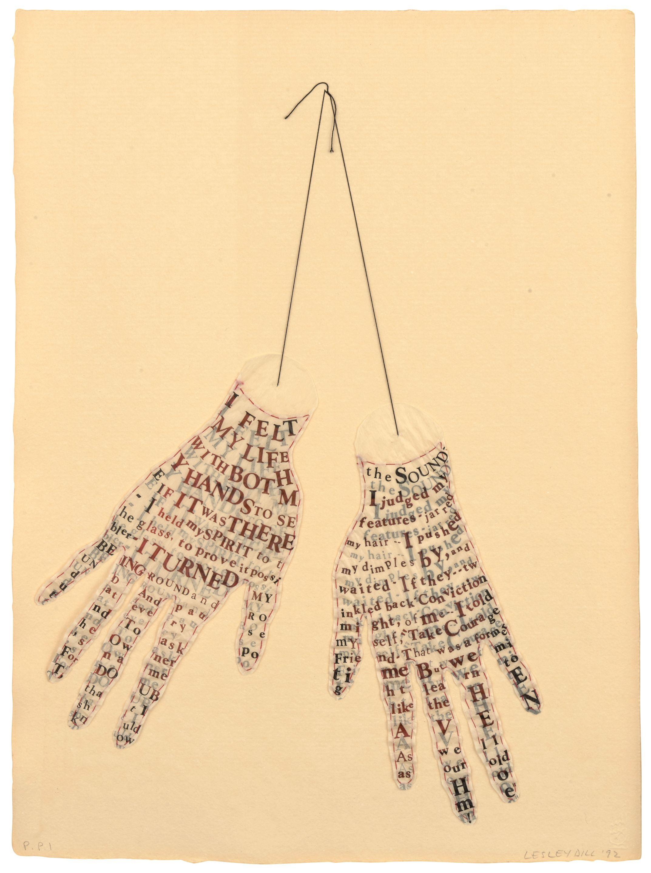 Lesley Dill - The Poetic Body (4 Works)