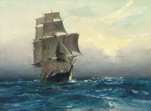 Leslie Arthur Wilcox - Misty dawn