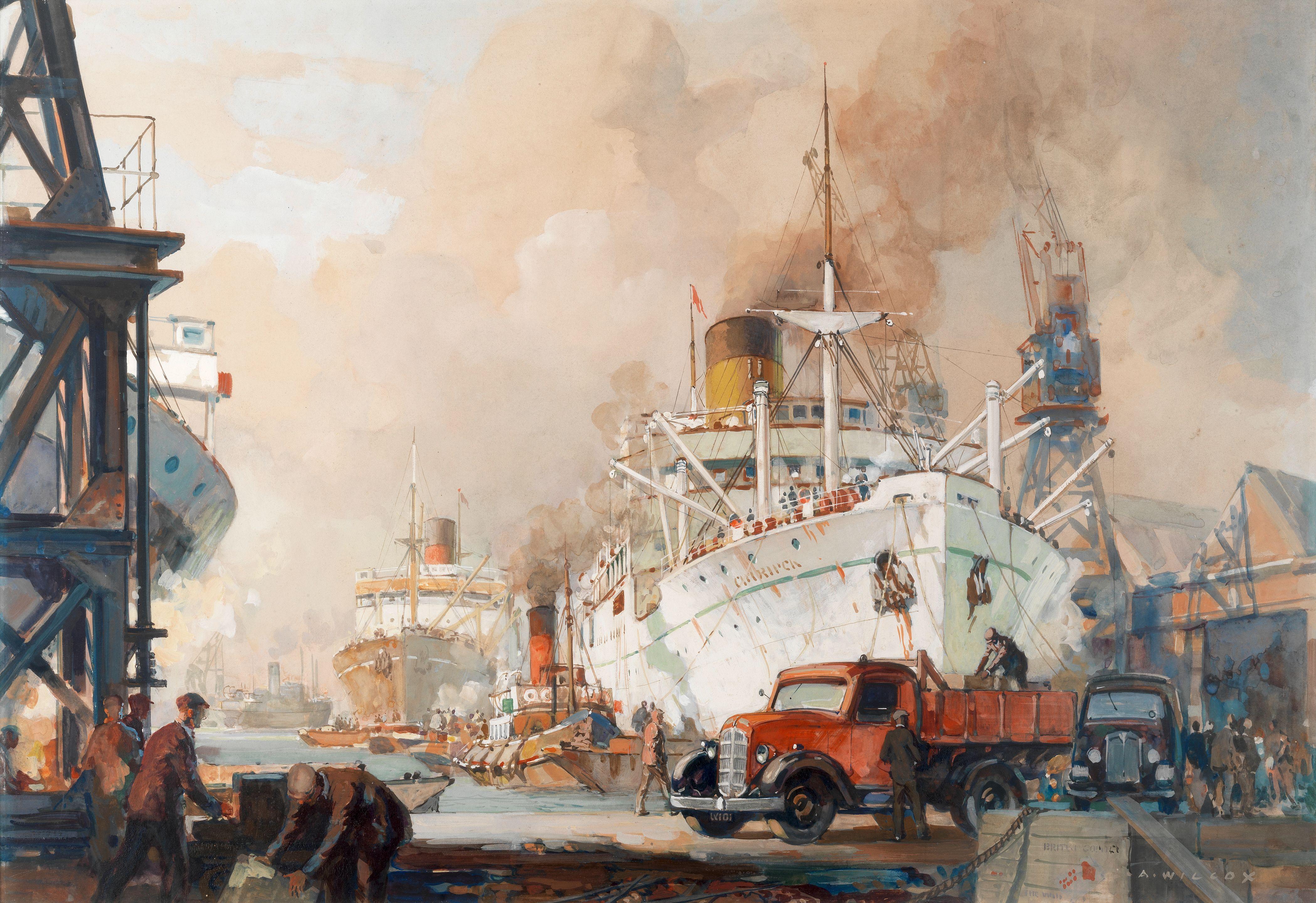 Leslie Arthur Wilcox - World Commerce