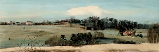 Leslie Charles Worth, R.W.S., R.B.A. - Woodcote Park, Epsom