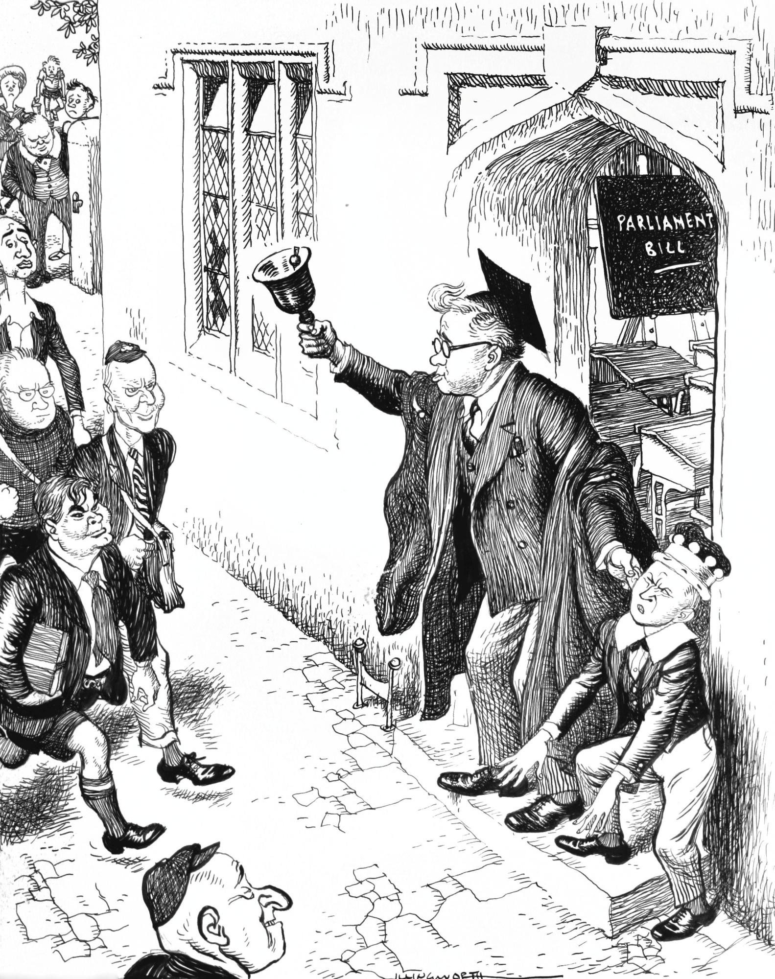 Leslie Gilbert Illingworth - \'Extra School: You Can Thank Your Young Friend Here For This\'