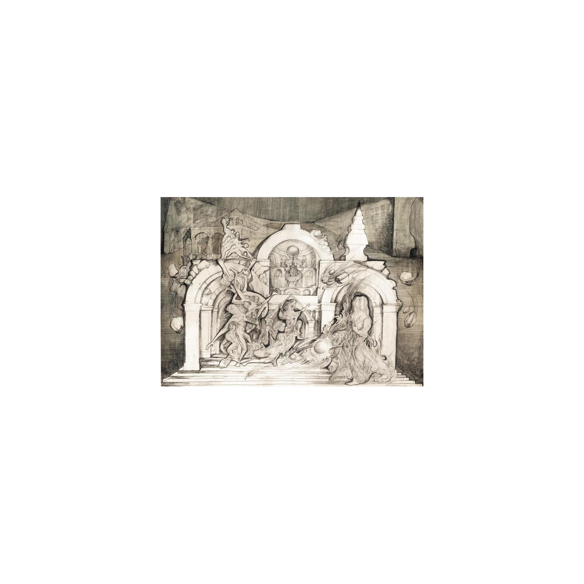 Leslie Hurry - Babel