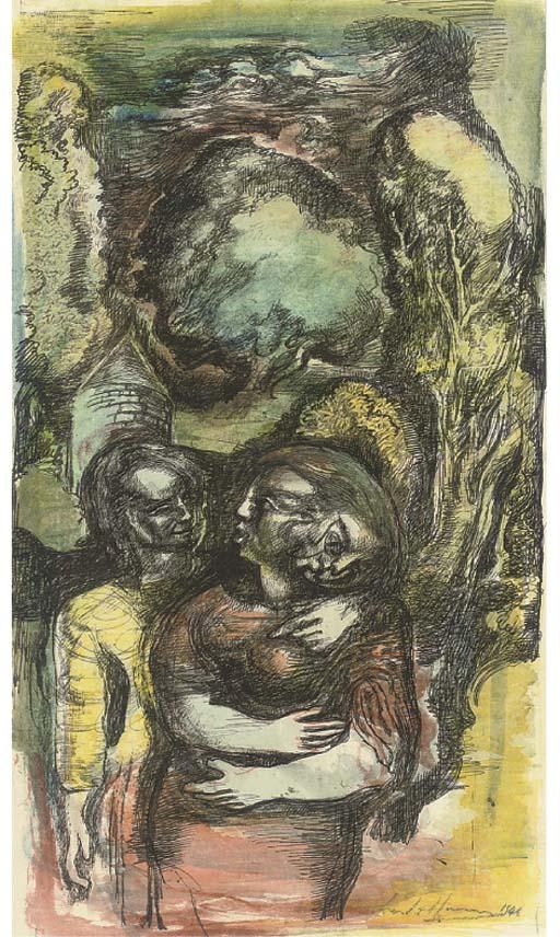 Leslie Hurry - Drawing at Chesters