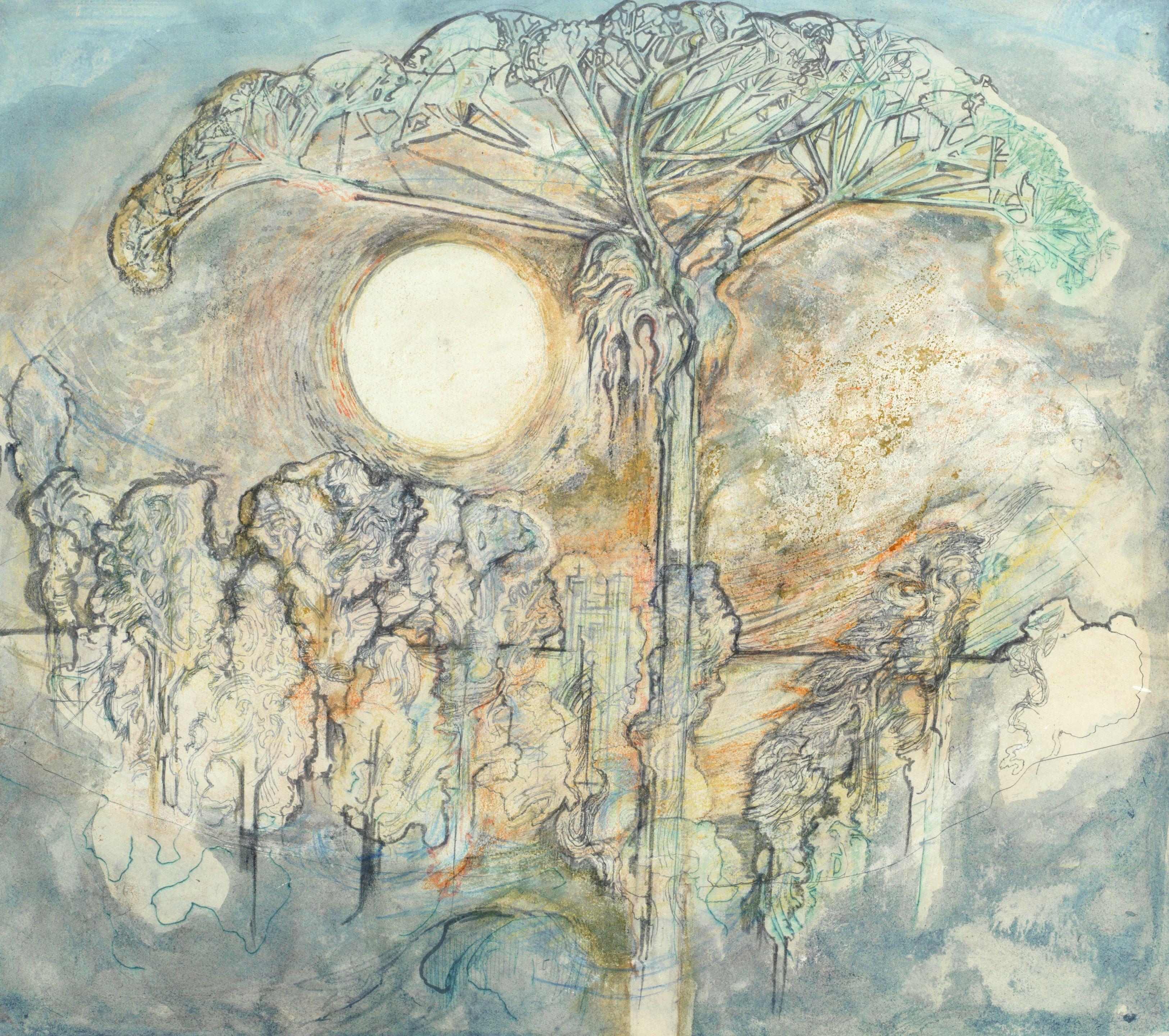 Leslie Hurry - Giant Hemlock