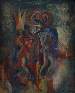 Leslie Hurry - Imaginary Figure