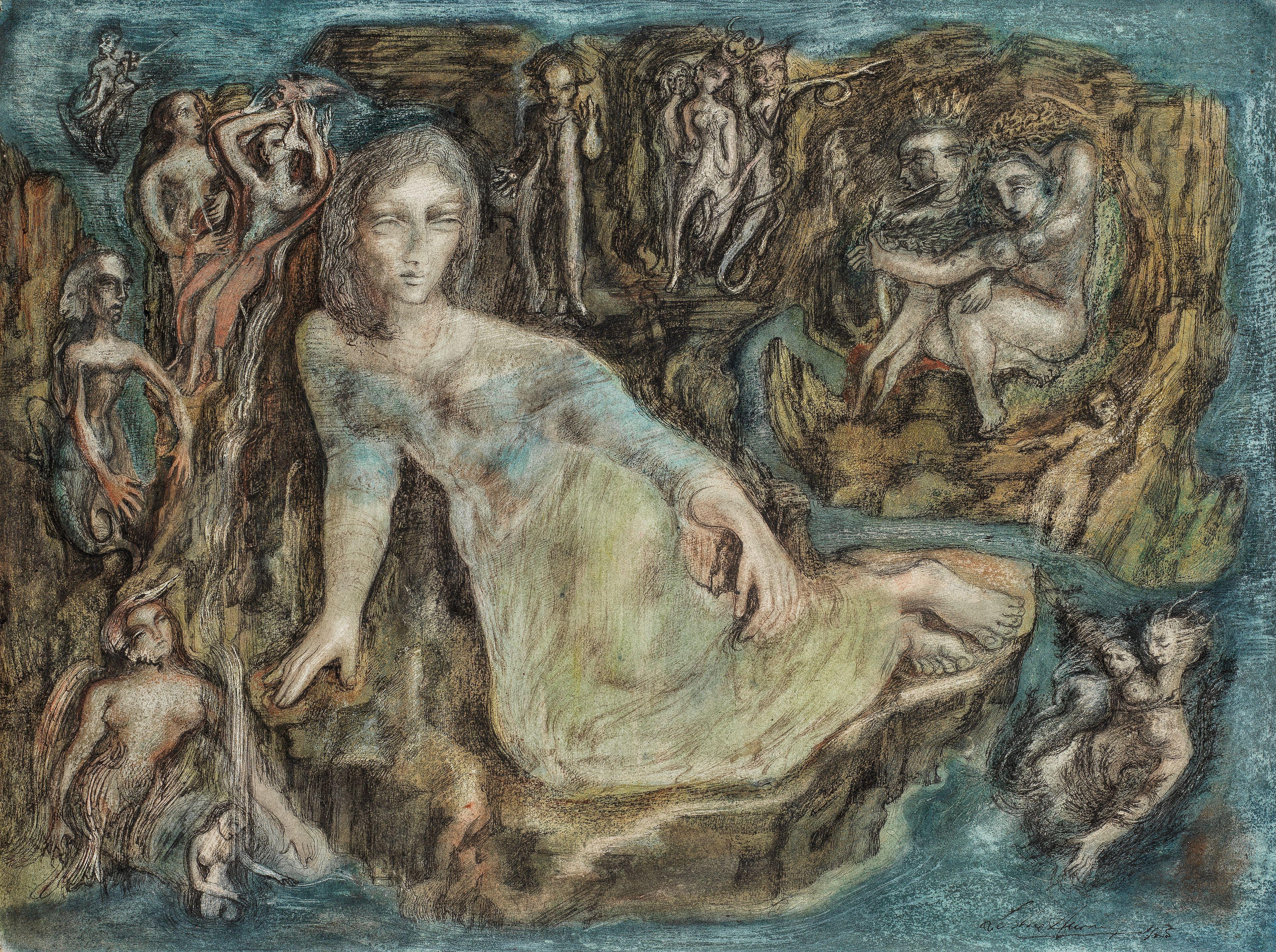 Leslie Hurry - The dream