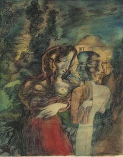 Leslie Hurry - Welsh Figures