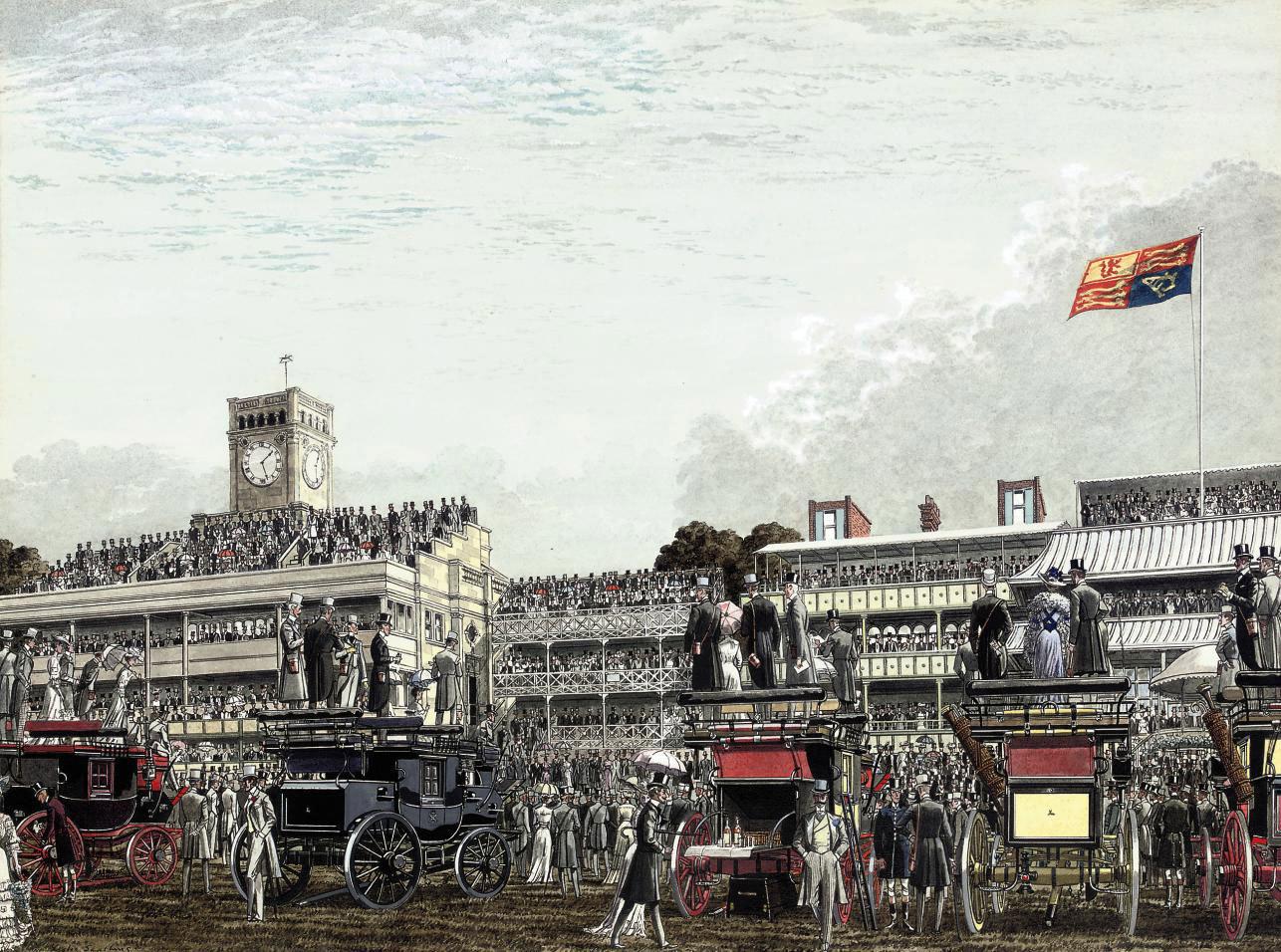 Leslie Saalburg - Race meeting at Royal Ascot