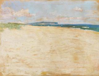 Lesser Ury - Blick zu den Kreidefelsen von Rügen