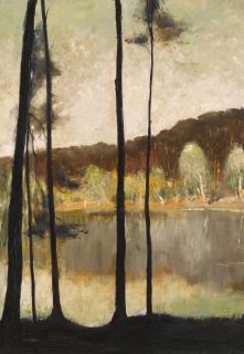 Lesser Ury - Grunewaldsee, Berlin