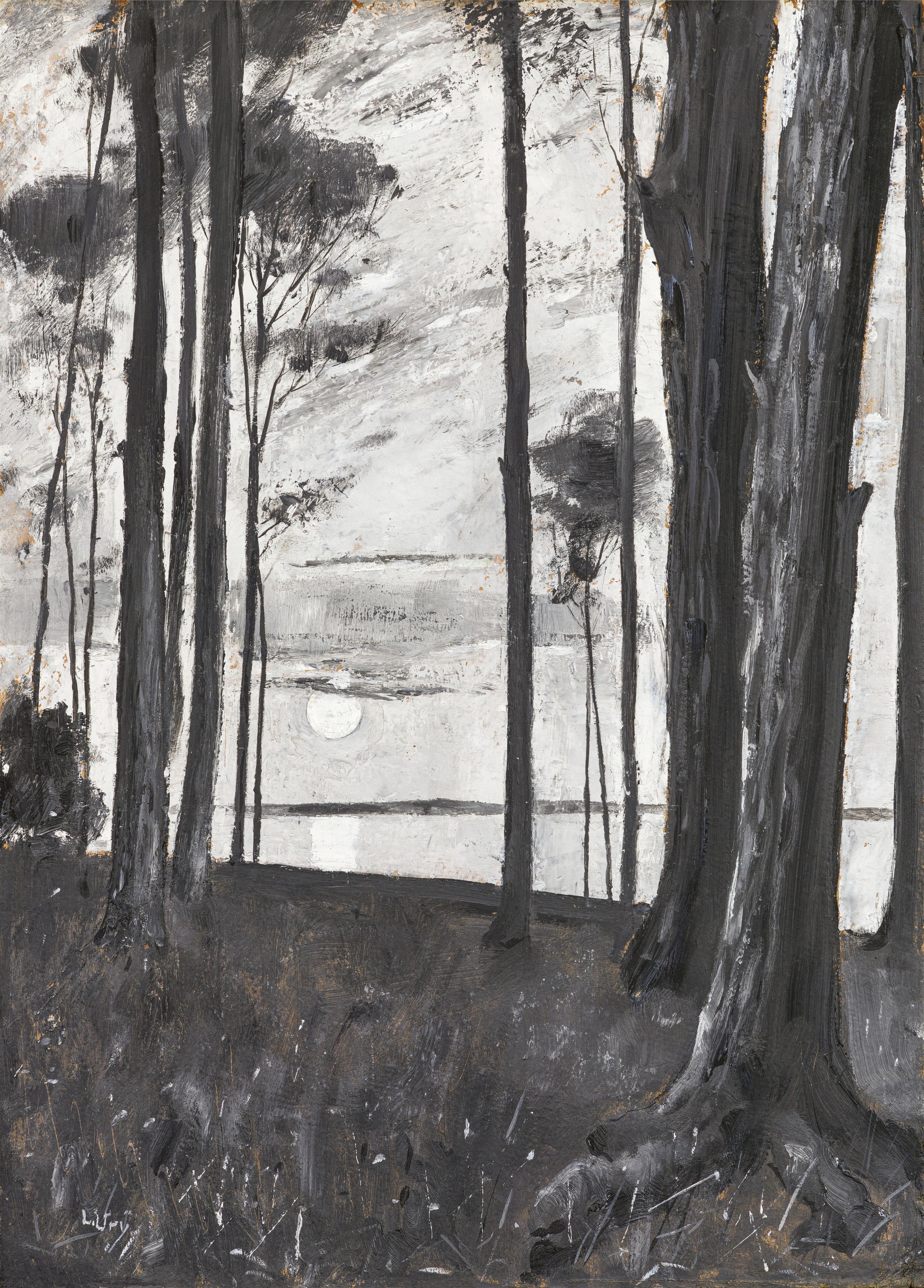 Lesser Ury - Havellandschaft bei Sonnenuntergang