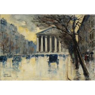 Lesser Ury - La Madeleine