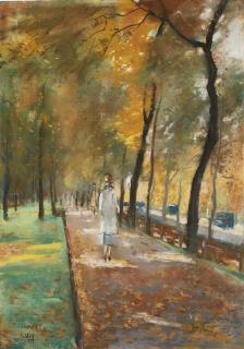 Lesser Ury - Tiergarten, Berlin