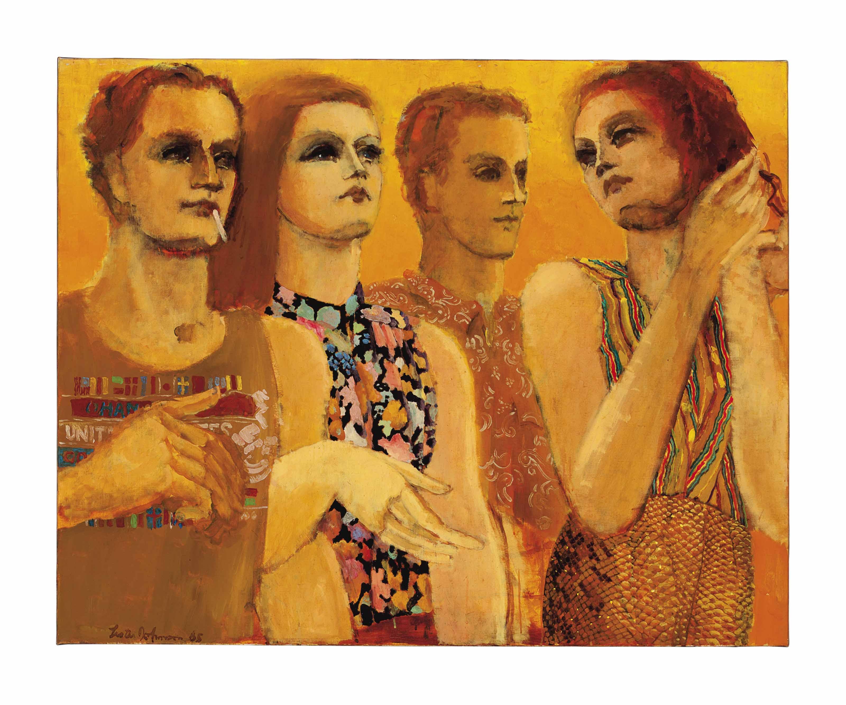 Lester F. Johnson - City Girls No. 1