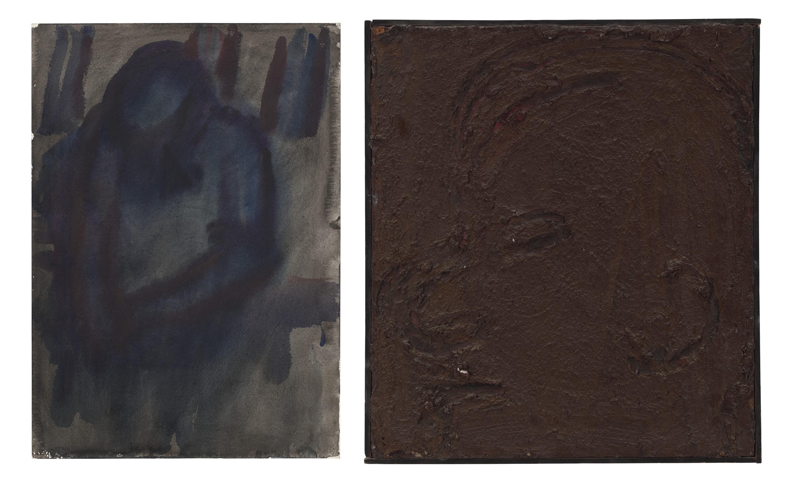 Lester F. Johnson - Profile And Seated Man