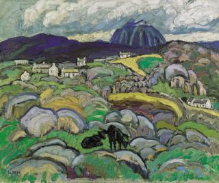 Letitia Marion Hamilton, R.H.A. - Mount Errigal, Co. Donegal