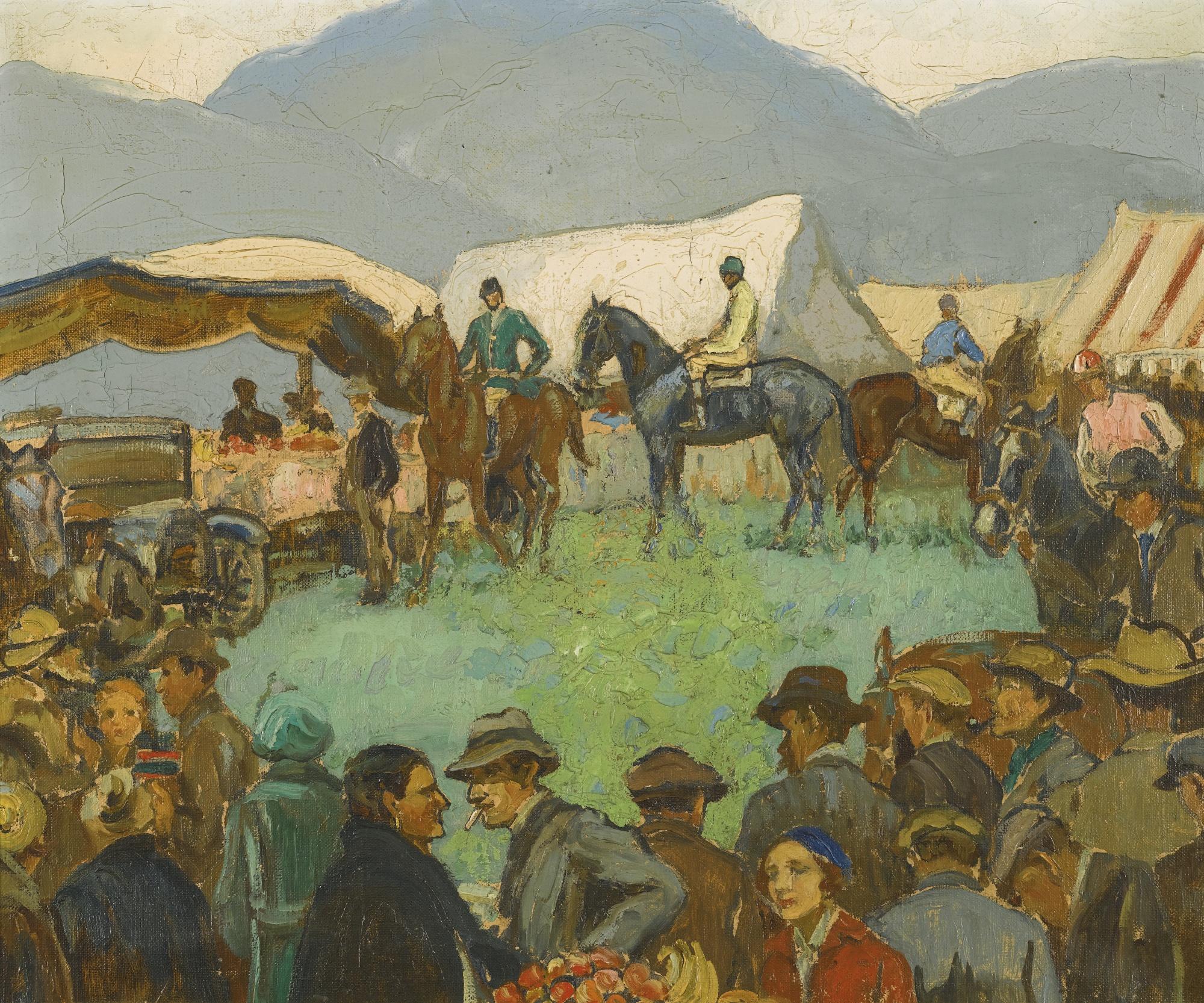 Letitia Marion Hamilton, R.H.A. - Wicklow Hunt Point To Point Races