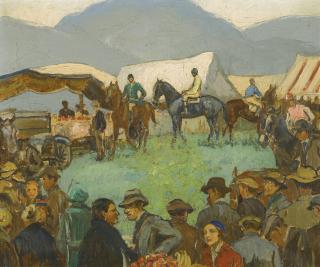 Letitia Marion Hamilton, R.H.A. - Wicklow Hunt Point To Point Races