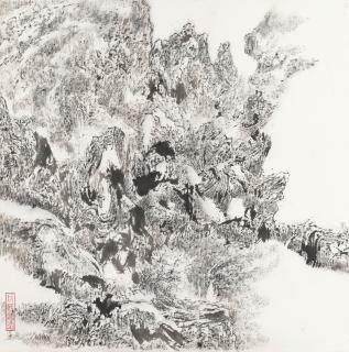 Leung Kui Ting - Beyond Mountain #5, 2001