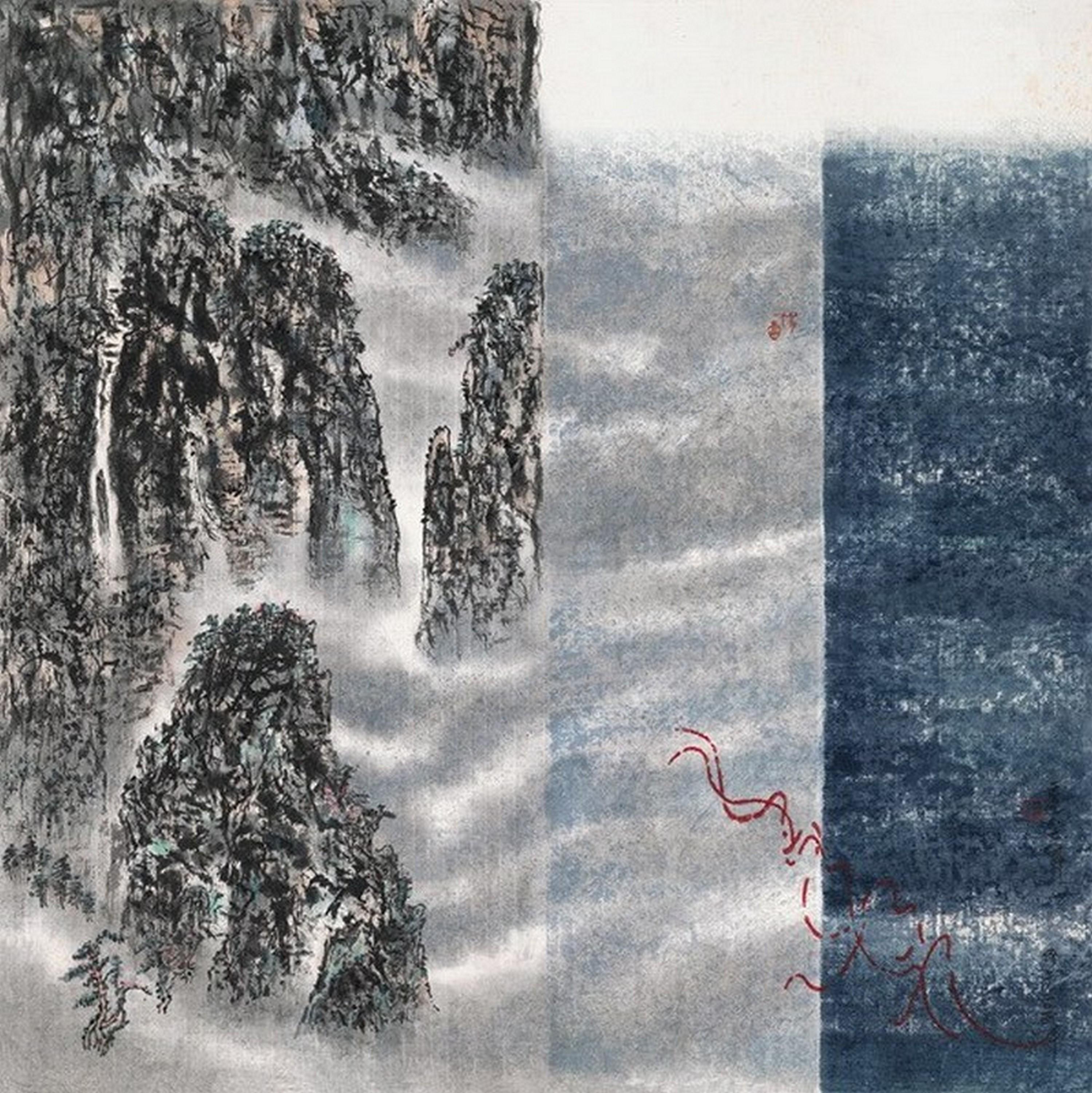 Leung Kui-Ting - Cloudy Mountain
