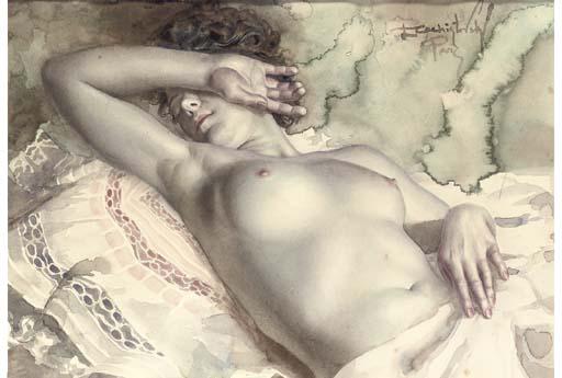 Lev Chistovskii - In The Boudoir