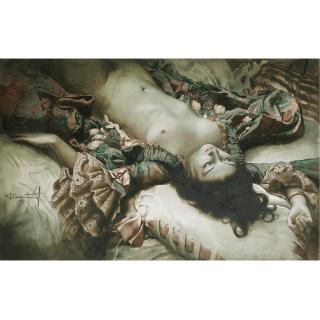 Lev Chistovsky - Russian Sleeping Nude