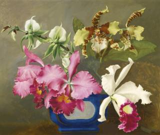 Lev Chistovsky - Still Life With Flowers