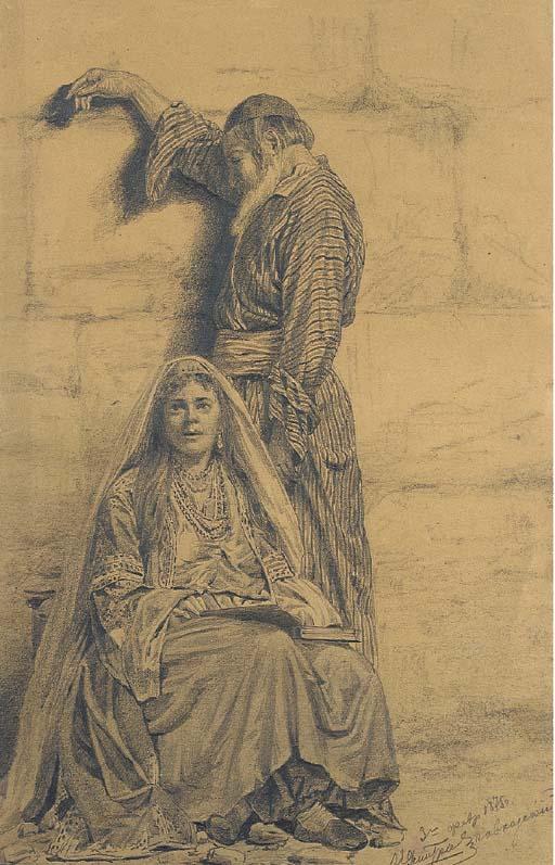 Lev Evgrafovich Dmitriev-Kavkazskii - Reading The Koran