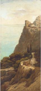 Lev Feliksovich Lagorio - Cliff-Top Dwelling
